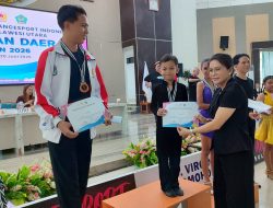 IODI Manado Menari di Puncak Kejurda Dancesport Sulut 2026, Borong 40 Medali