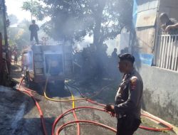 Dua Rumah di Karombasan Utara Ludes Terbakar