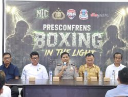 Kapolresta Manado Dukung Boxing in The Light, Wadah Positif Tekan Kenakalan Remaja 