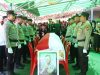 Kapolresta Manado Pimpin Upacara  Pemakaman Kedinasan Aipda Scriven Mansel
