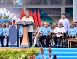 Gubernur Yulius Hadiri PENAS XVII Gorontalo Bareng Presiden Prabowo, Dorong Ketahanan Pangan Lewat Teknologi