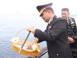 Polresta Manado Gelar Upacara Tabur Bunga sebagai Wujud Penghormatan atas Jasa Para Pahlawan