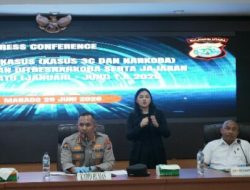 Ditresnarkoba Polda Sulut Ungkap 116 Kasus Narkoba Semester I Tahun 2026, Sebanyak 152 Tersangka Diamankan