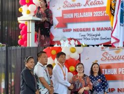 Wali Kota Manado Apresiasi Penamatan 361 Siswa SMP Negeri 8 Manado