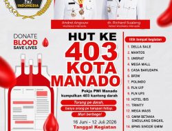 Pokja PWI Kota Manado Gelar Donor Darah