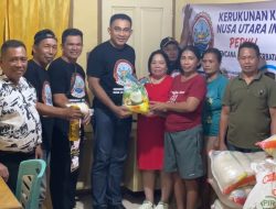 Ketua Umum KKNUI, DR Hendrik Manossoh Peduli Kemanusiaan