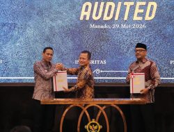 Weny Gaib dan Ketua DPRD Terima WTP ke-13 dari BPK RI, Kotamobagu Tegaskan Komitmen Tata Kelola Keuangan Terbaik