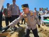 Kapolda Sulut Letakkan Batu Pertama Pembangunan Gedung Satpas Polres Minahasa Selatan