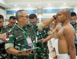 Kodam XIII/Merdeka Seleksi 534 Calon Tamtama TNI AD