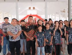 Wabup Theodorus Kawatu Lepas Atlet Karate Dojo Shoto-kai Tumpaan dan Amurang, Targetkan Prestasi di Minahasa Open Tournament
