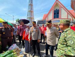 Jelang Pengucapan Syukur, Bupati FDW dan Forkopimda Pastikan Stok Bapok dan Distribusi LPG di Minsel Aman