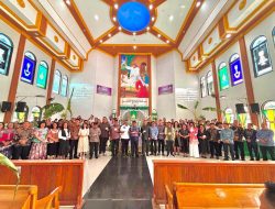 Pengucapan Syukur Minsel Penuh Sukacita, Gubernur Sulut, Bupati FDW dan Wabup Kawatu Beribadah Bersama Jemaat GMIM Talitakum Pondang