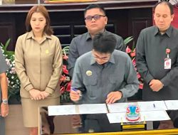 Wali Kota Andrei Angouw Hadiri Rapat Paripurna