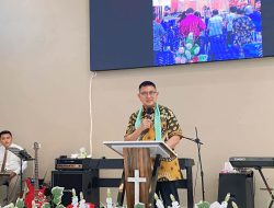 Wabup Theodorus Kawatu Hadiri Pentahbisan Gedung GPdI “Parakletos” Tompasobaru Dua