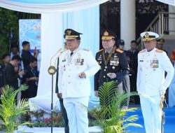 Gubernur Yulius Pimpin Upacara Hari Bhayangkara ke-80, Apresiasi “80 Tahun Mengabdi, Polri untuk Masyarakat”
