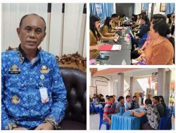 Jelang Hari Terakhir, Lapor Diri Murid Baru  di SMA Negeri 1 Manado Lancar