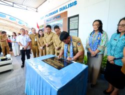 Wujudkan Cepat, Dekat, Bermutu, Gubernur Yulius Resmikan Unit Hemodialisis RSMN Bitung