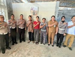 Ditlantas Polda Sulut Resmikan Bedah Rumah dan Bagikan Sembako di Malalayang