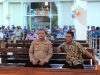 Hadiri Ibadah Syukur HUT ke-49 PKB GMIM Saptamarga Solafide Perkamil, Kapolsek Tikala: Semakin Pererat Persaudaraan