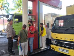 Kapolsek Ronlad Hinonaung: Polsek Sario Intensif Pantau Penyaluran BBM di SPBU, Pastikan Distribusi Lancar dan Tidak Terjadi Antrean