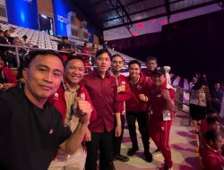Bonyx Sahewo Berbaur Dengan Wapres Gibran Rakabumi Raka di Asian Boxing Championship 2026