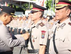 Kapolresta Manado Pimpin Sertijab Tujuh Pejabat Utama, Tekankan Kepemimpinan yang Humanis dan Profesional