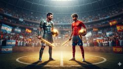 Gladiator Lapangan Hijau ; Menakar Tarian Terakhir Messi Versus Ketidaktakutan Lamine Yamal di Final Piala Dunia 2026