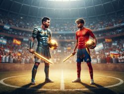 Gladiator Lapangan Hijau ; Menakar Tarian Terakhir Messi Versus Ketidaktakutan Lamine Yamal di Final Piala Dunia 2026