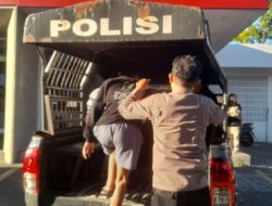 Mabuk Lalu Buat Keributan, Pemuda Diamankan Polisi