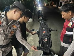 Polsek Wori Intensifkan Patroli Sikat Pemabuk Jalanan