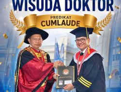 Bupati Dr Joune Ganda, Raih Gelar Doktor Ilmu Pemerintahan Dalam Negeri