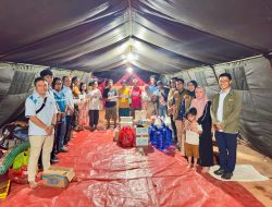Wujud Kepedulian Nyata, PLN Peduli, YBM, dan Pegawai UP3 Tolitoli Gerak Cepat Salurkan Bantuan Korban Kebakaran