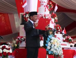 Ketua DPRD Sulut Bacakan Teks Proklamasi di Momen HUT RI ke 81