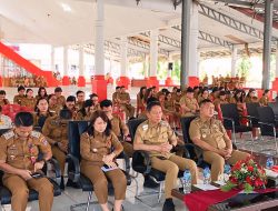 Awali Agustus dengan Ibadah, Bupati FDW dan Wabup Theodorus Kawatu Perkuat Spirit Pelayanan ASN