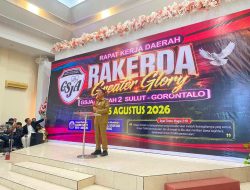 Bupati FDW Hadiri Rakerda GSJA Sulut-Go, Tegaskan Gereja Mitra Strategis Pembangunan Daerah