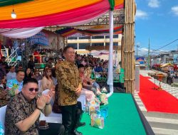 Bupati Franky Wongkar Hadiri TIFF 2026, Minahasa Selatan Tampilkan Float di Tournament of Flowers