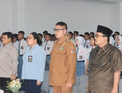 Musa Bangun Motivasi Siswa SMA Taruna Nusantara Langowan, Wabup Kawatu Turut Mendampingi