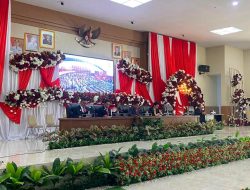Bupati Franky Wongkar Hadiri Paripurna DPRD Minsel, Ikuti Pidato Kenegaraan Presiden