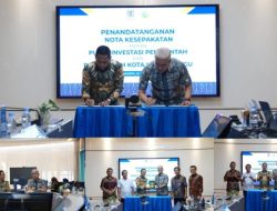 Walikota Bersama Kemenkeu RI Tandatangani Nota Kesepakatan PIP
