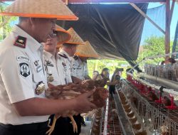 Kakanwil Ditjenpas Sulut Panen Raya di Lapas Amurang, Perkuat Ketahanan Pangan Nasional