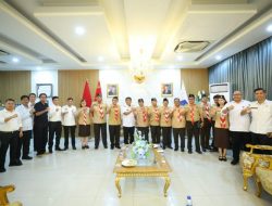 Gubernur Sulut Yulius Selvanus Terima Audiensi Kwarda Sulut, Ajak Bersatu Bersama Bangun Sulut
