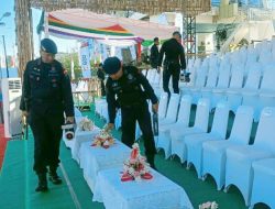 Jelang Puncak TIFF 2026, Polisi Perketat Pemeriksaan Pengunjung di Area Utama