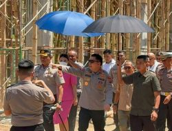 Kapolda Sulut Cek Pembangunan Satpas Polres Minsel, Pastikan Pelayanan SIM Lebih Representatif