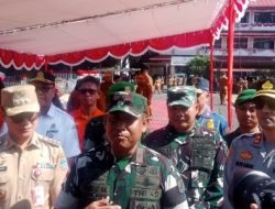 Danrem Yuri Mamahi dan Bupati Joune Ganda, Minta Warga Waspada El Nino serta Kebakaran Hutan