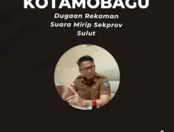 Viral Rekaman Suara Mirip Sekdaprov Sulut Tahlis Gallang, Hoax