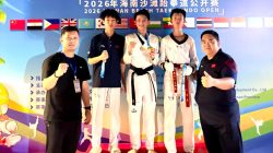 Atlet TI Sulut Giovano Mandagi Sabet Emas Perak di 2 Ajang Internasional China