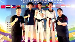 Atlet TI Sulut Giovano Mandagi Sabet Emas Perak di 2 Ajang Internasional China