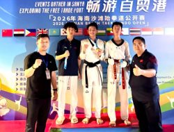 Atlet TI Sulut Giovano Mandagi Sabet Emas Perak di 2 Ajang Internasional China