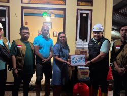 Semangat HUT ke-81 RI, YBM PLN Penyalur Bantuan Bagi Korban Banjir dan Longsor di Tamako