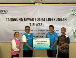 PLN UID Suluttenggo Salurkan 215 Bantuan Paket Sembako dan Jamin Keandalan Kelistrikan Pasca Bencana di Tamako